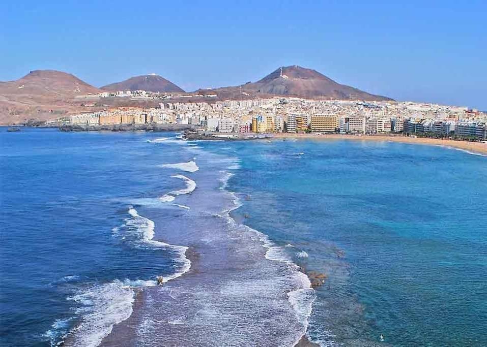 לאס פאלמס דה גראן קנאריה Pasarela Las Canteras - Playa Las Canteras מראה חיצוני תמונה